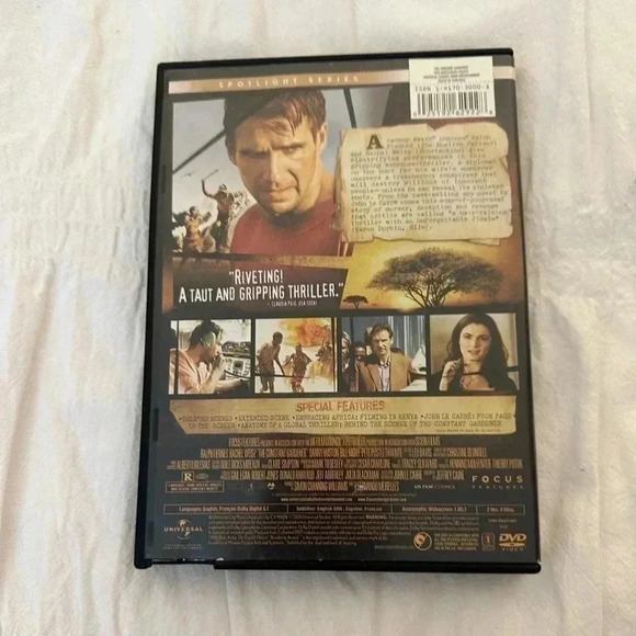 The Constant Gardener - DVD - Widescreen 2006 Ralph Fiennes Rachel Weisz - Picture 2 of 4